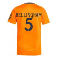 Maglie da calcio Real Madrid Jude Bellingham #5 Seconda Maglia 2024-25 Manica Corta